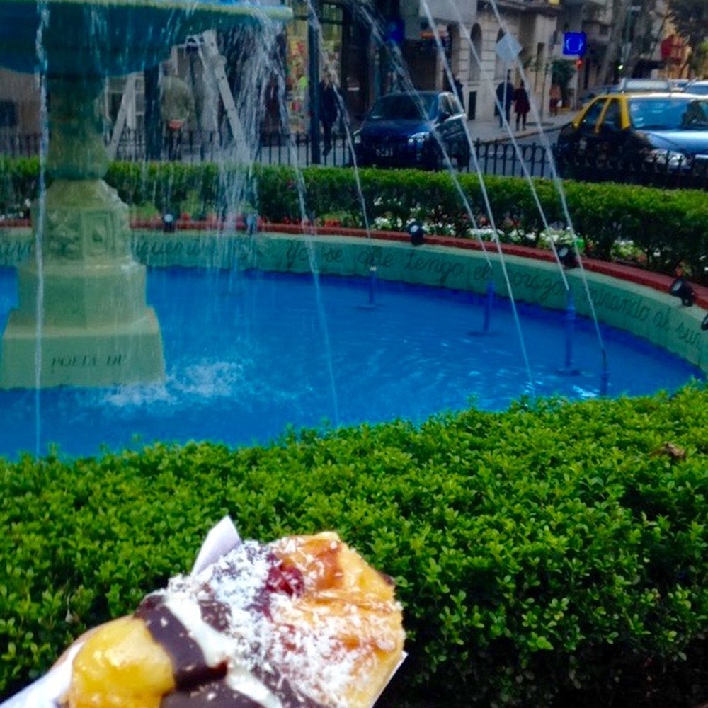 El Cañon - Fruitilla & Custard bar with chocolate and coconut - Bakeries Near Me - Buenos Aires, C