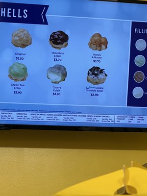 Menu photo 8 Beard Papa’s Pasadena, CA