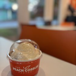 The Peach Cobbler Factory - PEACH COBBLER