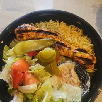 Taboon Mediterranean - Chicken kebab bowl - Mediterranean Near Me - Los Alamitos, California Taboon Mediterranean - Chicken kebab bowl - Mediterranean Near Me - Los Alamitos, California