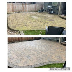 Washington Pressure Washing - Before and after