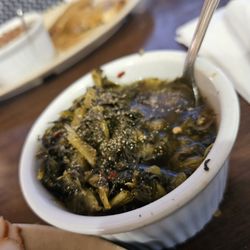 Pennyman's Diner - Don't sleep on these greens. Tastes like your favorite Auntie from the deep dirty south made them today.
