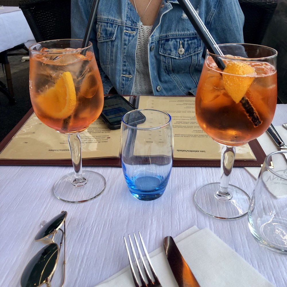 Le Leman - Aperol Spritz (13 CHF) - Seafood Near Me - Nyon, VD