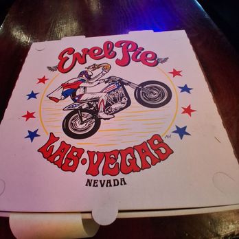 Evel Pie - The box tells it all. - Pizza Near Me - Las Vegas, Nevada