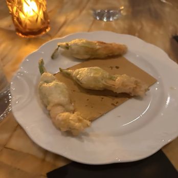 Mother Wolf - Squash blossoms (plate comes with five) - Italian Near Me - Los Angeles, California Mother Wolf - Squash blossoms (plate comes with five) - Italian Near Me - Los Angeles, California