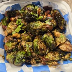 Crispy brussels