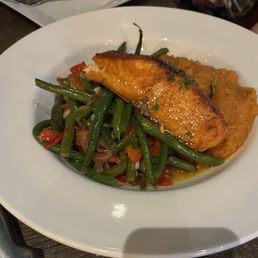 Maple bourbon glazed salmon