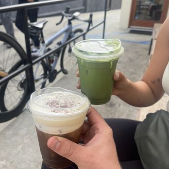 Maru Coffee - Cream top & Matcha - Coffee & Tea Near Me - Los Angeles, California