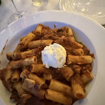 Enoteca Adriano - Rigatoni al Brasato - Italian Near Me - San Diego, California Enoteca Adriano - Rigatoni al Brasato - Italian Near Me - San Diego, California