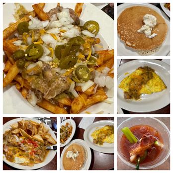 The Coffee Cup - Bomb Fries, Huevos Rancheros, pancakes, Green Chili Pork Omelette, Breakfast tacos, and a Bloody Mary - Diners Near Me - Boulder City, Nevada