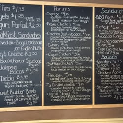 T's Cafe - Great menu!