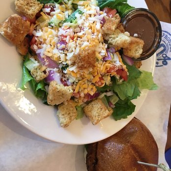 Wild Wing - a plate of salad and bread - Tex-Mex Near Me - Ottawa, Ontario