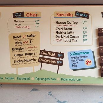 Pip's Original Doughnuts & Chai - Menu - Coffee & Tea Near Me - Portland, Oregon Pip's Original Doughnuts & Chai - Menu - Coffee & Tea Near Me - Portland, Oregon