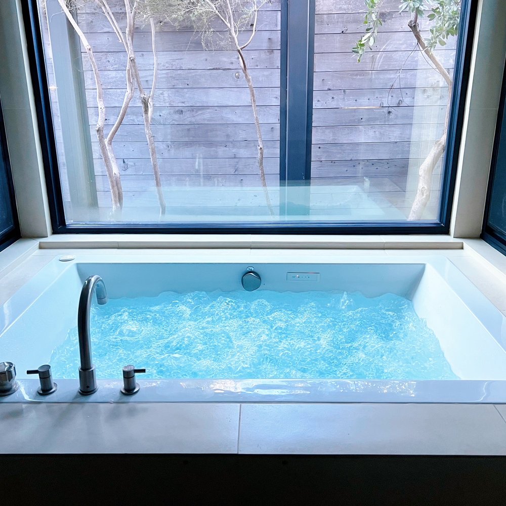Bardessono Hotel and Spa - Jacuzzi Tub. Love. - Hotels Near Me - Yountville, California