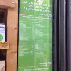 Natura e Bio - Possibilità di ordinare carne e prodotti per celiaci