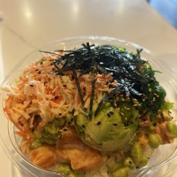 Tuna and salmon 2 protein bowl