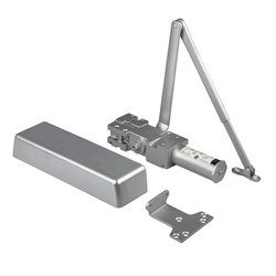 Discount Door Hardware - DDH 9016 AL heavy duty door closer in aluminum finish