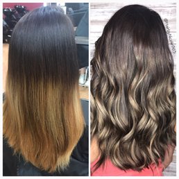 My before pic was brassy, dry, and lifeless. In the after pic my hair feels so much healthier and looks so much better. My before pic was brassy, dry, and lifeless. In the after pic my hair feels so much healthier and looks so much better.