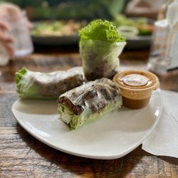 CrackleMi Vietnamese Grill - Grilled Meat Spring rolls (3rolls)