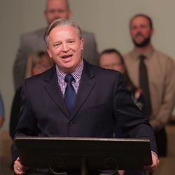 Greater Heights Baptist Church - Sound Biblical preaching each week. Pictured here is Pastor Grinstead.