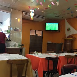 Restaurante Porto do Sirigado - Olympics Brazil vs Columbia Soccer Game!