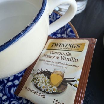 Ayse Meze Lounge - Camomile, Honey & Vanilla tea - May 2026 - Mediterranean Near Me - Rockville, Maryland Ayse Meze Lounge - Camomile, Honey & Vanilla tea - May 2026 - Mediterranean Near Me - Rockville, Maryland