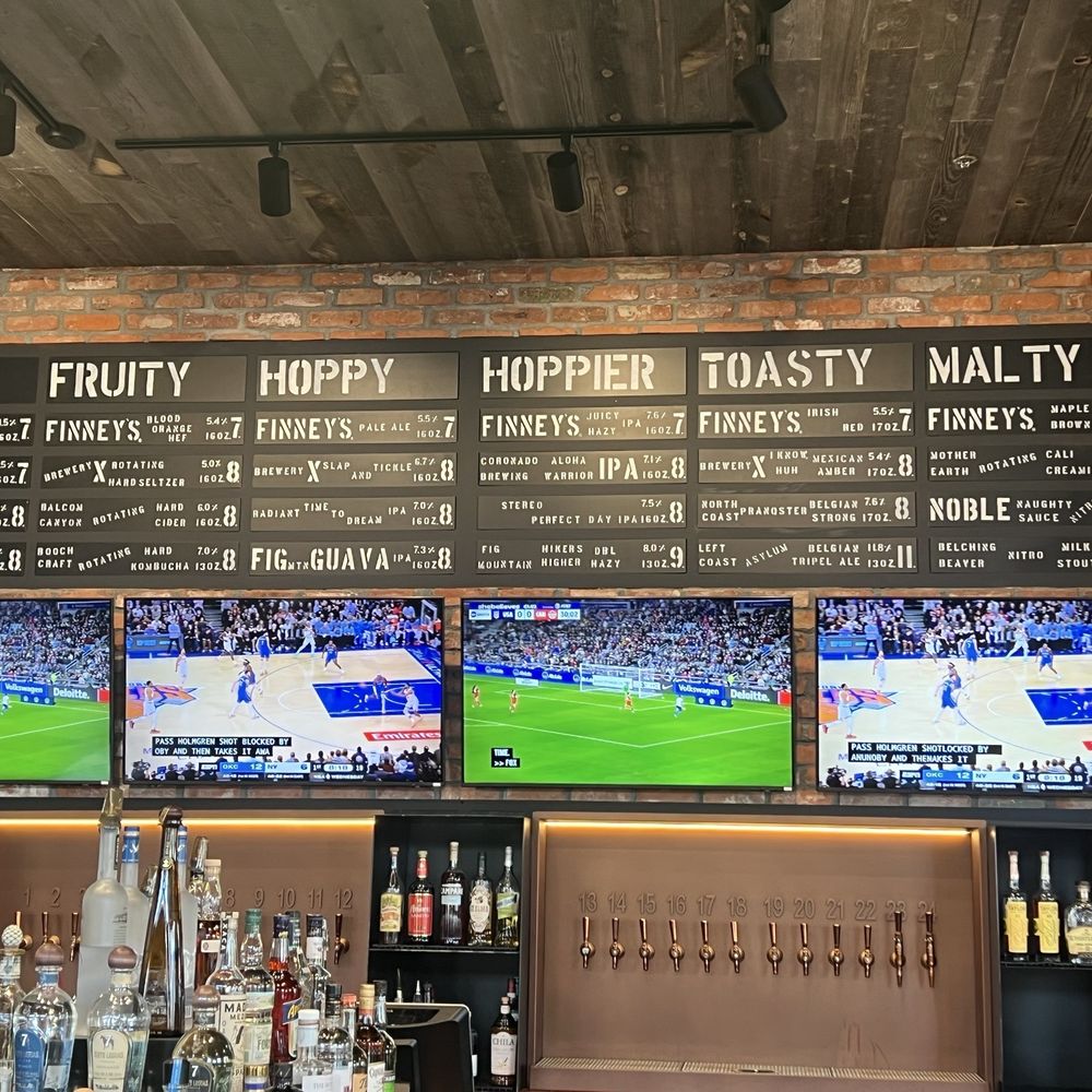 Finney's Crafthouse - Beer choices - New American Near Me - Brea, California