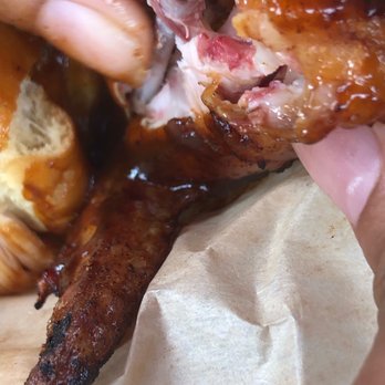 City Barbeque - BBQ chicken wing not cooked long enough - Barbeque Near Me - Decatur, Georgia City Barbeque - BBQ chicken wing not cooked long enough - Barbeque Near Me - Decatur, Georgia