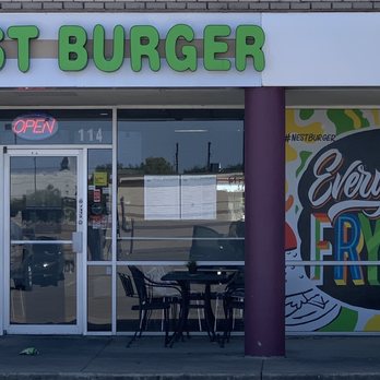 Nest Burger - the front of the restaurant - Burgers Near Me - Plano, Texas