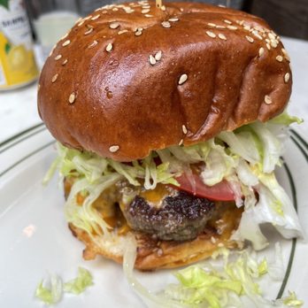 Jonah's Kitchen + Bar - Burger... I asked for it medium well was def red pink in the middle. - Latin American Near Me - Santa Monica, California Jonah's Kitchen + Bar - Burger... I asked for it medium well was def red pink in the middle. - Latin American Near Me - Santa Monica, California