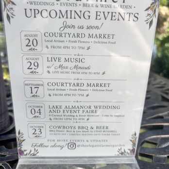 The Elegant Farmer - Events - Home Decor Near Me - Chester, California