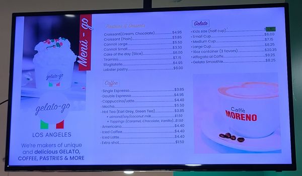 Menu photo 5 Gelato-go - El Segundo El Segundo, CA Menu photo 5 Gelato-go - El Segundo El Segundo, CA