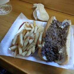Philadelphia Steak & Hoagie - Philly Cheese Steak and fries.