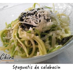 Chiva - Pasta Chiva Tapas Sevilla Espagueti de Calabacín (spaghetti)