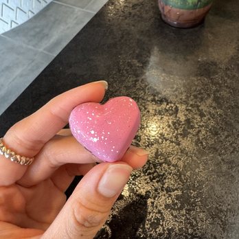 Fusion Cafe + Wine - The barista gave us this cute little chocolate! - Venues & Event Spaces Near Me - Honolulu, Hawaii