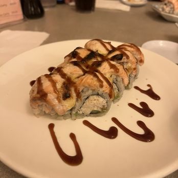 Shinano - Baked salmon roll - Sushi Bars Near Me - Monterey Park, California Shinano - Baked salmon roll - Sushi Bars Near Me - Monterey Park, California