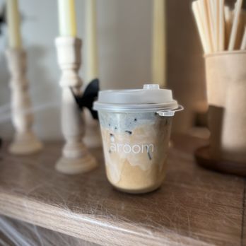 Aroom Coffee - black sesame latte - Coffee & Tea Near Me - Seattle, Washington Aroom Coffee - black sesame latte - Coffee & Tea Near Me - Seattle, Washington