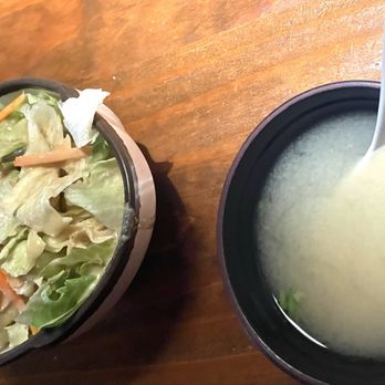Wakyoto - Salad and Miso Soup - Japanese Near Me - Branson, Missouri