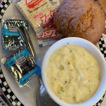 Black Bear Diner Hanford - Broccoli cheddar soup - American Near Me - Hanford, California Black Bear Diner Hanford - Broccoli cheddar soup - American Near Me - Hanford, California