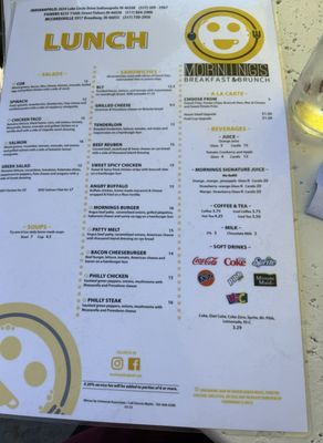 Menu photo 6 Mornings Breakfast & Brunch Indianapolis, IN