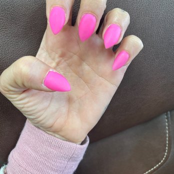 Eden Nails - Basic Barbie pink. Love them! - Nail Technicians Near Me - Fall River, Massachusetts Eden Nails - Basic Barbie pink. Love them! - Nail Technicians Near Me - Fall River, Massachusetts