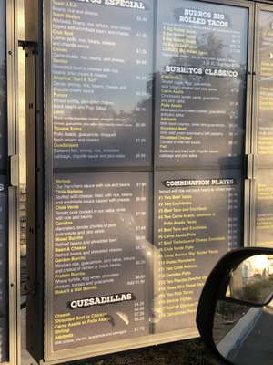 Menu photo 2 El Burrito Taco Shop Murrieta, CA Menu photo 2 El Burrito Taco Shop Murrieta, CA
