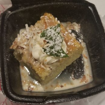 The Warehouse - Coconut tres leches cake... so good! - Seafood Near Me - Alexandria, Virginia