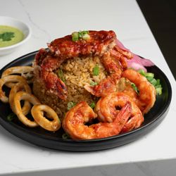 Seafood Cajun Fried Rice