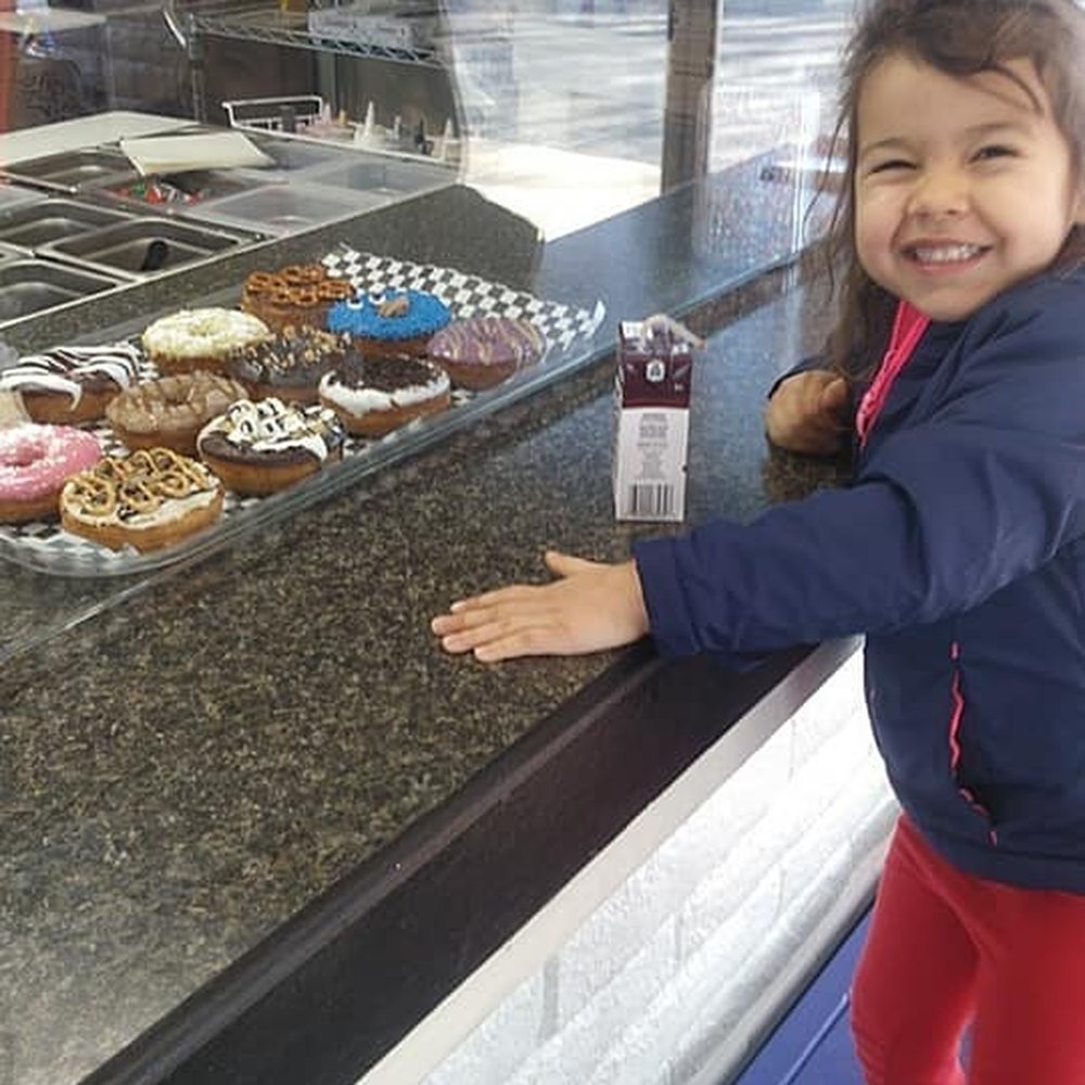Mountain Donuts - Kids love watching their donuts being made up - Donuts Near Me - South Ogden, Utah