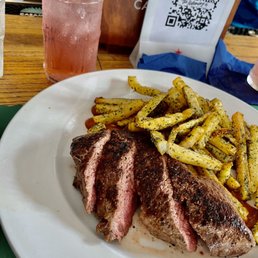 Steak fritessssss and a zippy for the zippy