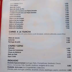 Aomori - Carnes ensaladas chupes
