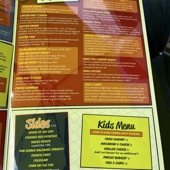 Pinchy's Lobster & Rawbar - Menu - Seafood Near Me - Boerne, Texas Pinchy's Lobster & Rawbar - Menu - Seafood Near Me - Boerne, Texas