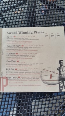 Menu photo 2 Pizza My Heart San Jose, CA