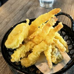 Shrimp Tempura set, $14 - 4 Stars